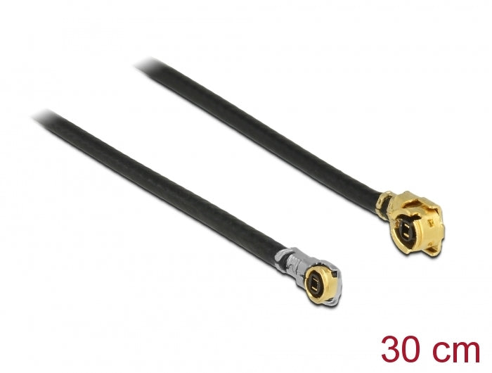 כבל האנטנה מבית Delock גרמניה המבוסס על כבל מסוג Coaxial 1.13 מתאים לחיבור רכיבים בתחום טכנולוגיית תדרי רדיו 