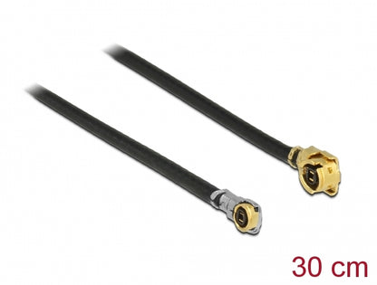כבל האנטנה מבית Delock גרמניה המבוסס על כבל מסוג Coaxial 1.13 מתאים לחיבור רכיבים בתחום טכנולוגיית תדרי רדיו 