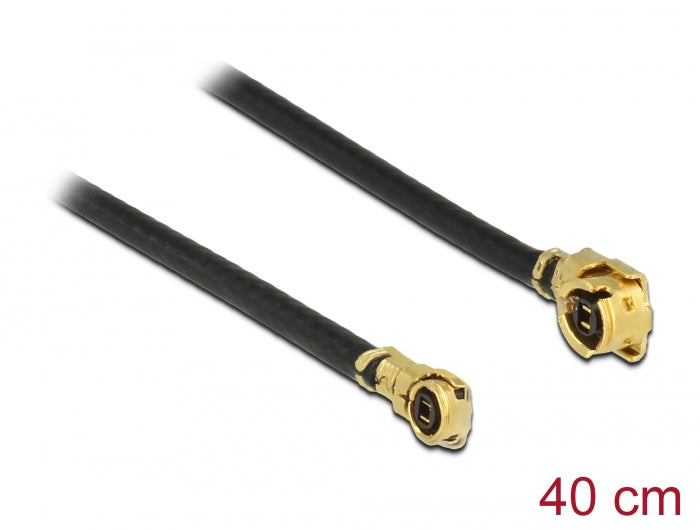 כבל האנטנה מבית Delock גרמניה המבוסס על כבל מסוג Coaxial 1.13 מתאים לחיבור רכיבים בתחום טכנולוגיית תדרי רדיו 