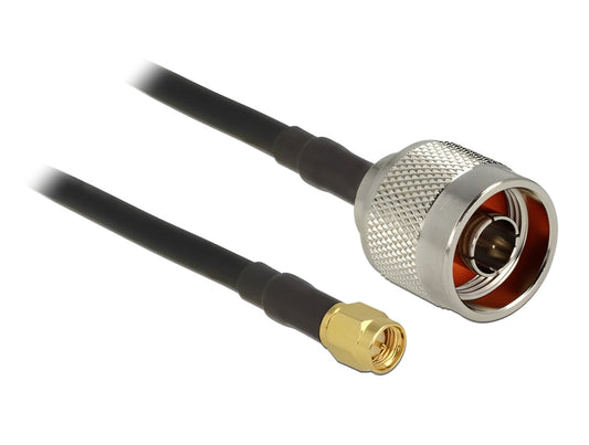 כבל האנטנה מבית Delock גרמניה מתאים לחיבור רכיבים בתחום טכנולוגיית תדרי רדיו