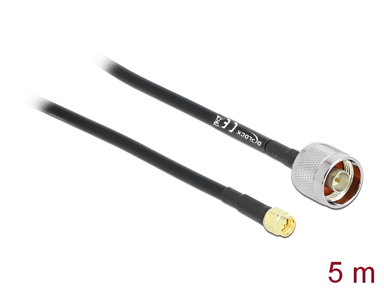 כבל האנטנה מבית Delock גרמניה מתאים לחיבור רכיבים בתחום טכנולוגיית תדרי רדיו
