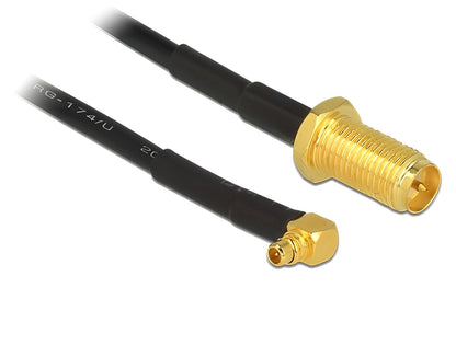 כבל האנטנה מבית Delock גרמניה מתאים לחיבור רכיבים בתחום טכנולוגיית תדרי רדיו