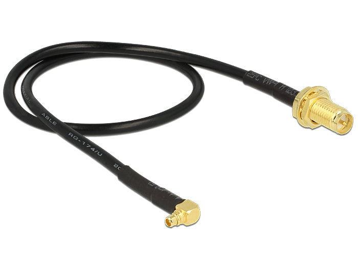 כבל האנטנה מבית Delock גרמניה מתאים לחיבור רכיבים בתחום טכנולוגיית תדרי רדיו