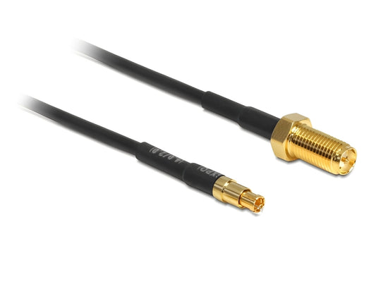 כבל האנטנה מבית Delock גרמניה מתאים לחיבור רכיבים בתחום טכנולוגיית תדרי רדיו