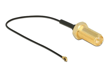 כבל האנטנה מבית Delock גרמניה מתאים לחיבור רכיבים בתחום טכנולוגיית תדרי רדיו