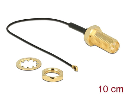 כבל האנטנה מבית Delock גרמניה מתאים לחיבור רכיבים בתחום טכנולוגיית תדרי רדיו