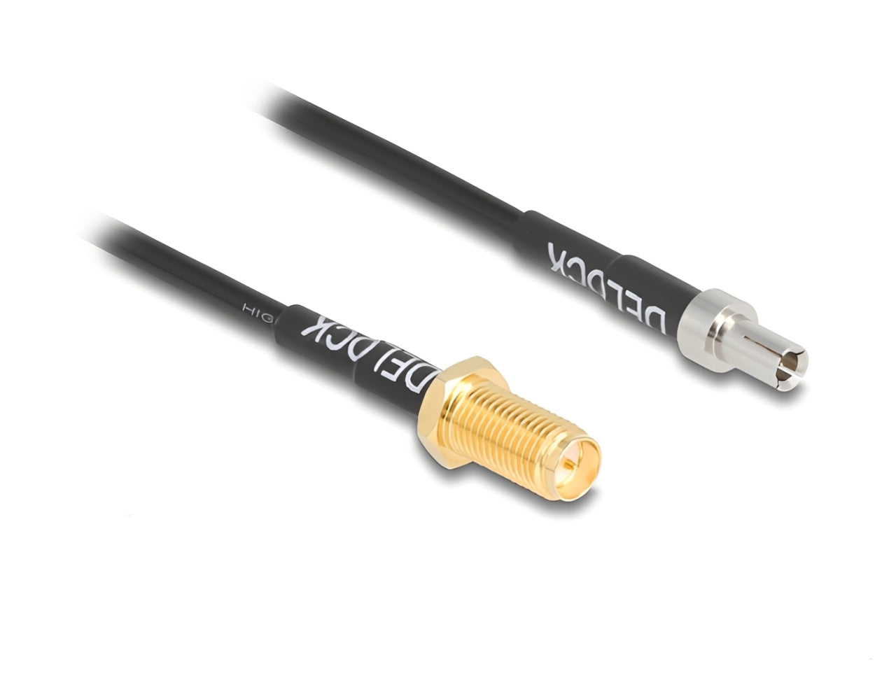 כבל האנטנה מבית Delock גרמניה מתאים לחיבור רכיבים בתחום טכנולוגיית תדרי רדיו