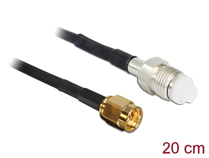 כבל האנטנה מבית Delock גרמניה מתאים לחיבור רכיבים בתחום טכנולוגיית תדרי רדיו