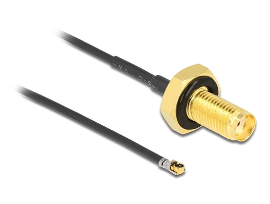כבל האנטנה מבית Delock גרמניה מתאים לחיבור רכיבים בתחום טכנולוגיית תדרי רדיו