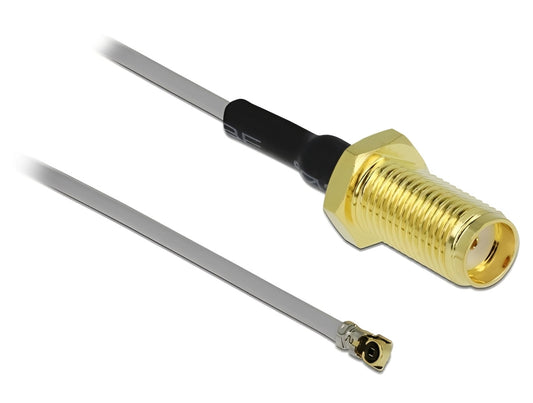 כבל האנטנה מבית Delock גרמניה מתאים לחיבור רכיבים בתחום טכנולוגיית תדרי רדיו