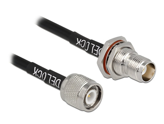 כבל האנטנה מבית Delock גרמניה המבוסס על כבל מסוג RG-58 מתאים לחיבור רכיבים בתחום טכנולוגיית תדרי רדיו