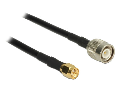 כבל האנטנה מבית Delock גרמניה המבוסס על כבל מסוג CFD200 מתאים לחיבור רכיבים בתחום טכנולוגיית תדרי רדיו