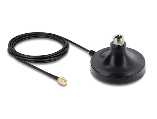 בסיס מגנטי לאנטנה עם מחבר N-TYPE מבית Delock גרמניה מאופיין באוניברסליות שלו