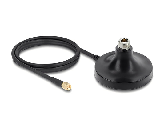 בסיס מגנטי לאנטנה עם מחבר N-TYPE מבית Delock גרמניה מאופיין באוניברסליות שלו