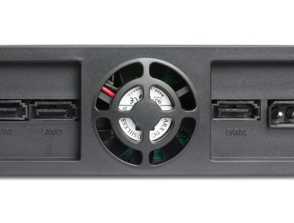 מאוורר DC מבית Delock גרמניה מתאים לקירור רכיבי מחשב באמצעות זרימת אוויר מקבילה
