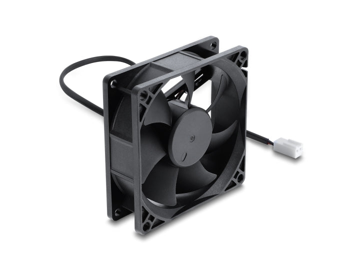 מאוורר קירור 48V DC מבית Delock גרמניה זה רכיב קירור אקטיבי תעשייתי בתצורת מאוורר צירי