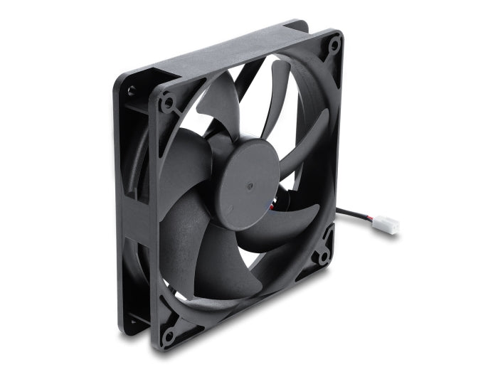 מאוורר קירור 48V DC מבית Delock גרמניה זה רכיב קירור אקטיבי תעשייתי בתצורת מאוורר צירי