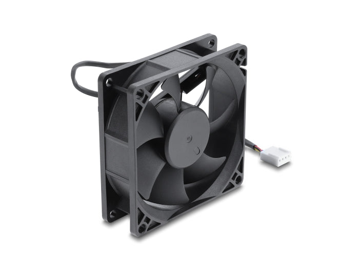 מאוורר קירור 48V DC מבית Delock גרמניה זה רכיב קירור אקטיבי תעשייתי בתצורת מאוורר צירי