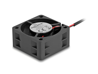 מאוורר DC מבית Delock גרמניה מתאים לקירור רכיבי מחשב באמצעות זרימת אוויר מקבילה