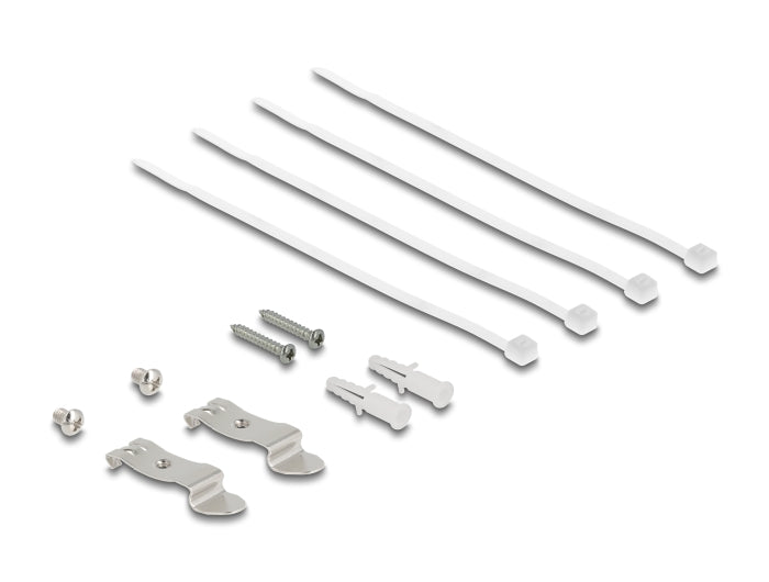 פאץ' פאנל ריק מבית Delock גרמניה מתאים להתקנת מודולי Keystone RJ45 בדרך קלה