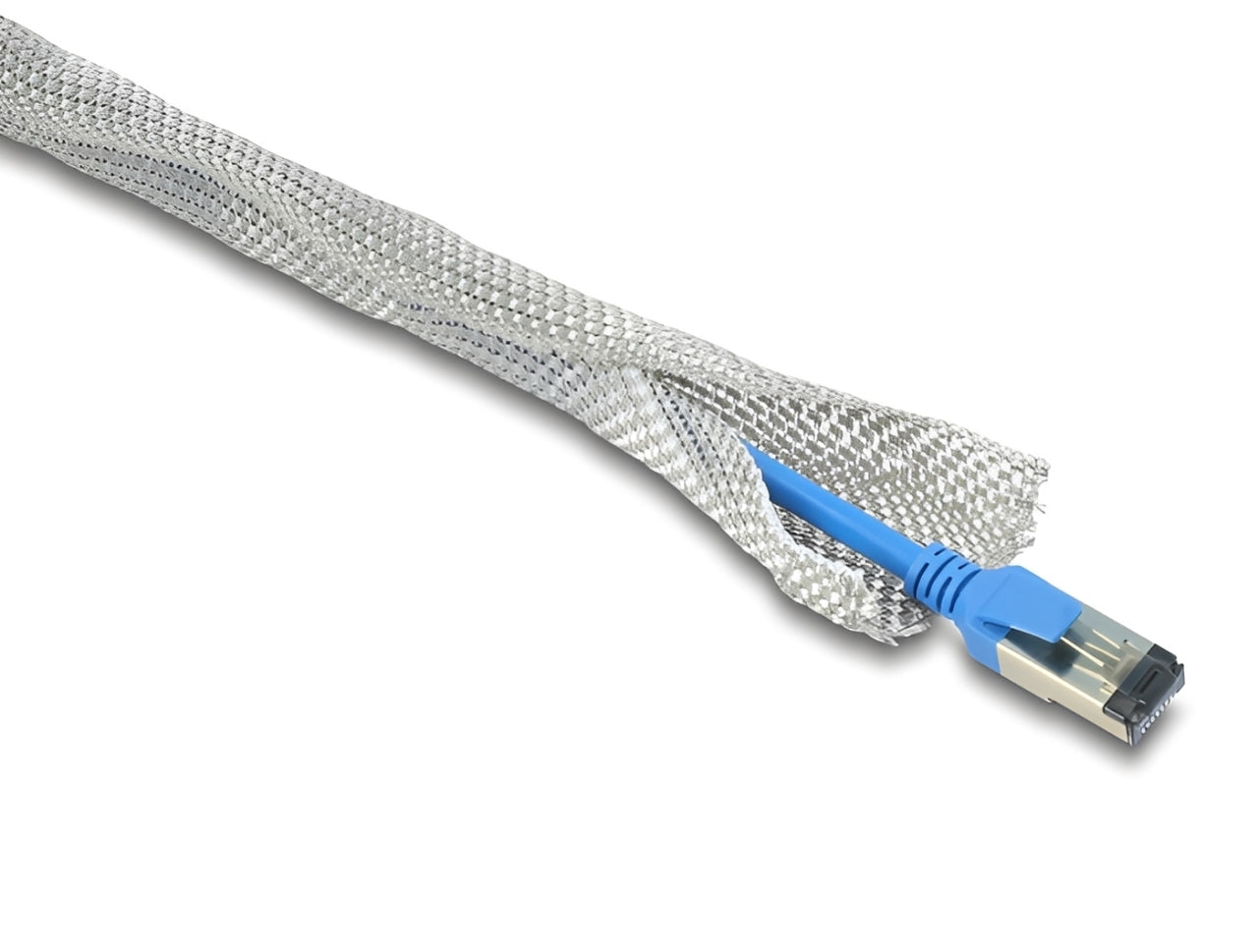 שרוול גמיש EMC מבית Delock גרמניה המצויד במנגנון סגירה אוטומטית