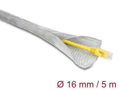 שרוול גמיש EMC מבית Delock גרמניה המצויד במנגנון סגירה אוטומטית