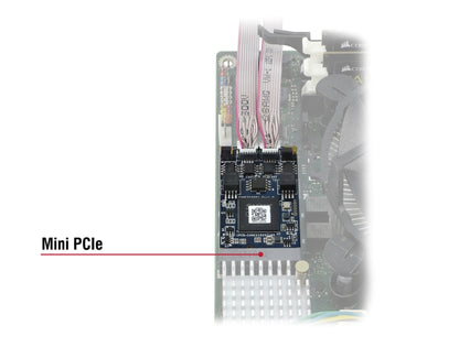 ממיר Mini PCIe מבית Delock גרמניה מרחיב את המערכת בשני יציאות CAN FD ו-CAN 2.0