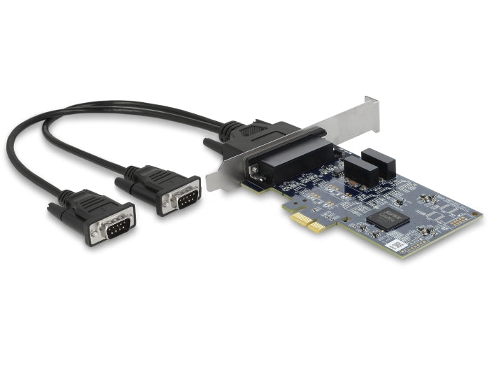 ממיר PCIe x1 מבית Delock גרמניה מרחיב את המערכת בשני יציאות CAN FD ו-CAN 2.0