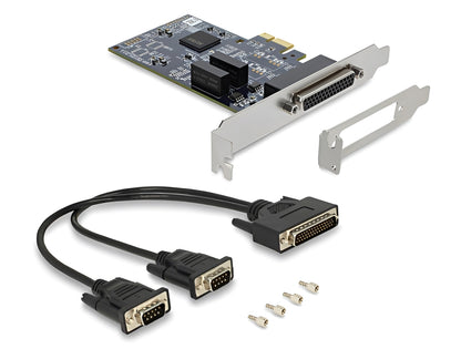 ממיר PCIe x1 מבית Delock גרמניה מרחיב את המערכת בשני יציאות CAN FD ו-CAN 2.0