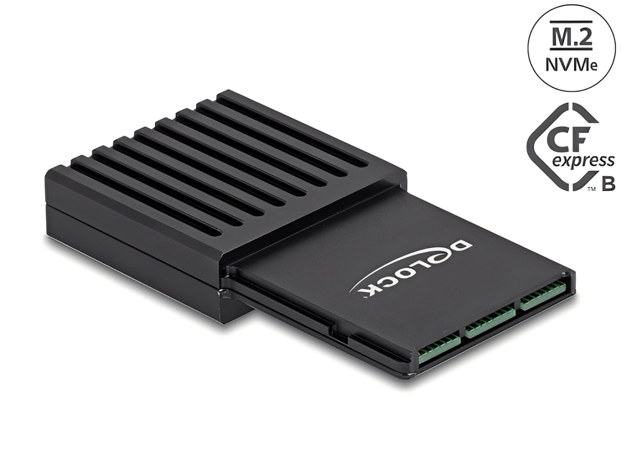 מתאם ל- Xbox מבית DELOCK גרמניה מתאים לחיבור כונן M.2 SSD בפורמט 2230 לממשק CFexpress Type B