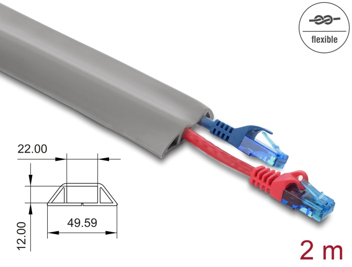 Delock Cable Duct PVC flexible