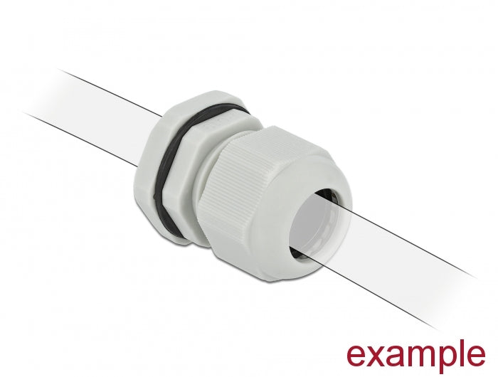 אנטיגרון PG13.5 (Cable Gland) מבית Delock גרמניה משמש כפתרון קריטי בעולם החיווט התעשייתי