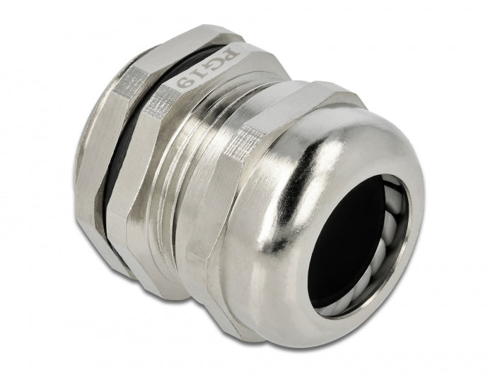 אנטיגרון PG19 (Cable Gland) מבית Delock גרמניה משמש כפתרון קריטי בעולם החיווט התעשייתי