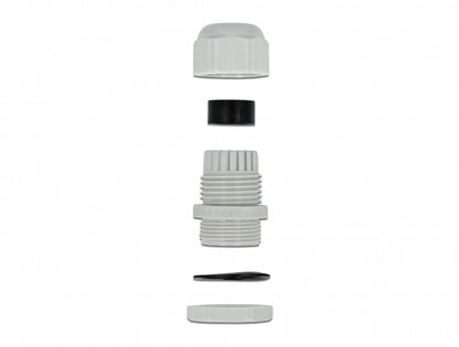 אנטיגרון PG25 (Cable Gland) מבית Delock גרמניה משמש כפתרון קריטי בעולם החיווט התעשייתי