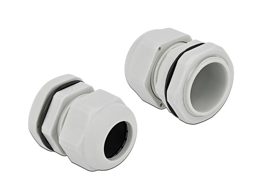אנטיגרון PG25 (Cable Gland) מבית Delock גרמניה משמש כפתרון קריטי בעולם החיווט התעשייתי