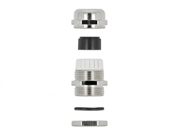 אנטיגרון PG29 (Cable Gland) מבית Delock גרמניה משמש כפתרון קריטי בעולם החיווט התעשייתי