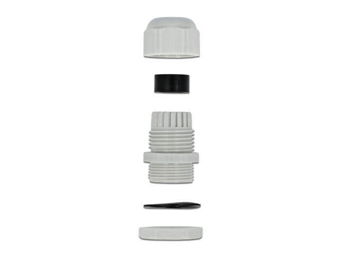 אנטיגרון PG7 (Cable Gland) מבית Delock משמש כפתרון קריטי בעולם החיווט התעשייתי