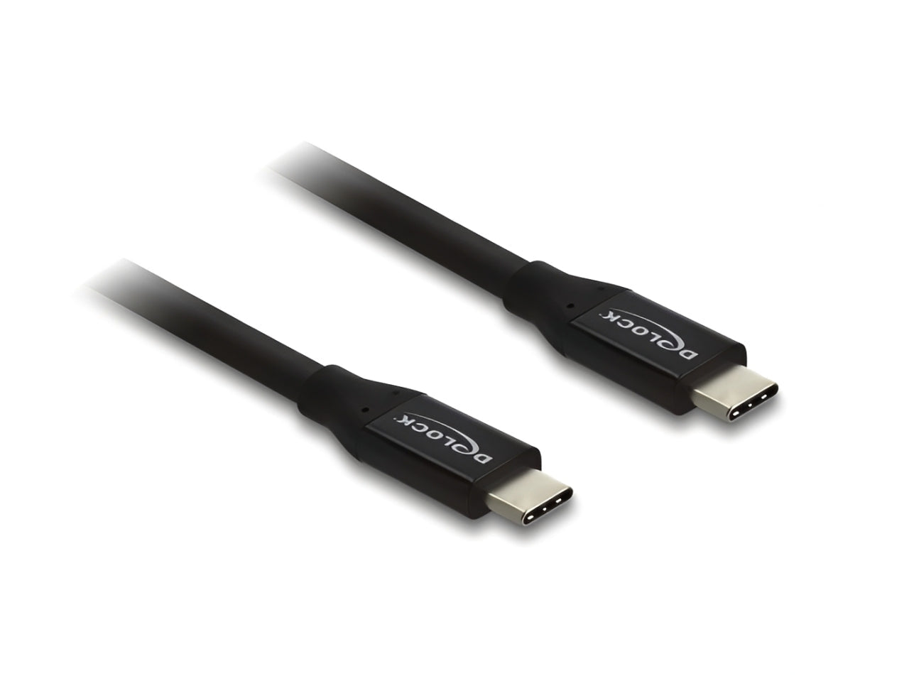 כבל USB-C 20Gbps מבית DELOCK גרמניה מאפשר חיבור של מכשירים שונים כגון סמארטפונים, מסכים, תחנות עגינה וכוננים חיצוניים דרך חיבור USB Type-C, ‏Thunderbolt™ 3 או 4 במחשב או בלפטופ