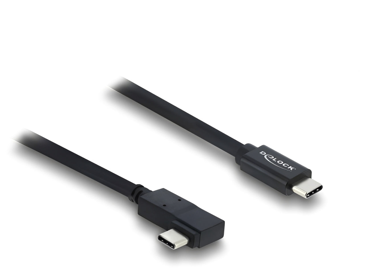 כבל USB-C 40Gbps מבית DELOCK גרמניה מאפשר חיבור של מכשירים שונים כגון סמארטפונים, מסכים, תחנות עגינה וכוננים חיצוניים דרך חיבור USB Type-C, ‏Thunderbolt™ 3 או 4 במחשב או בלפטופ
