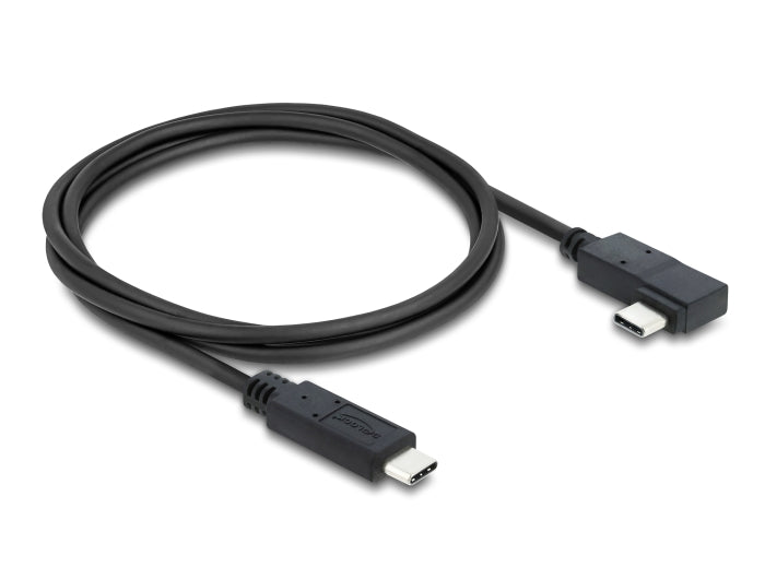 כבל USB-C 40Gbps מבית DELOCK גרמניה מאפשר חיבור של מכשירים שונים כגון סמארטפונים, מסכים, תחנות עגינה וכוננים חיצוניים דרך חיבור USB Type-C, ‏Thunderbolt™ 3 או 4 במחשב או בלפטופ
