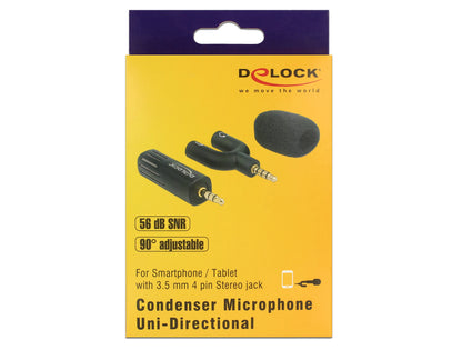 מיקרופון קונדנסר מבית Delock גרמניה