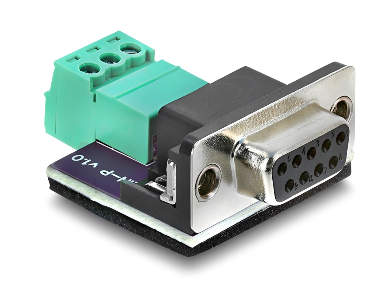 טרמינל בלוק D-Sub 9 pin מבית Delock גרמניה זה כלי עבודה לדיאגנוסטיקה והפיתוח הרב-תכליתי