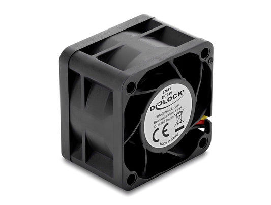 מאוורר קירור 24V DC מבית Delock גרמניה