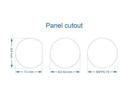 מתאם חשמל DC 5.5x2.5 מבית Delock גרמניה מתאים לאספקת חשמל אמינה ולהרכבת בורג על גבי מכשירים, פנלים או פשוט כצימוד כבלים