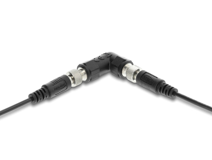 מתאם חשמל DC 5.5x2.5 מבית Delock גרמניה מתאים לאספקת חשמל אמינה ולהרכבת בורג על גבי מכשירים, פנלים או פשוט כצימוד כבלים