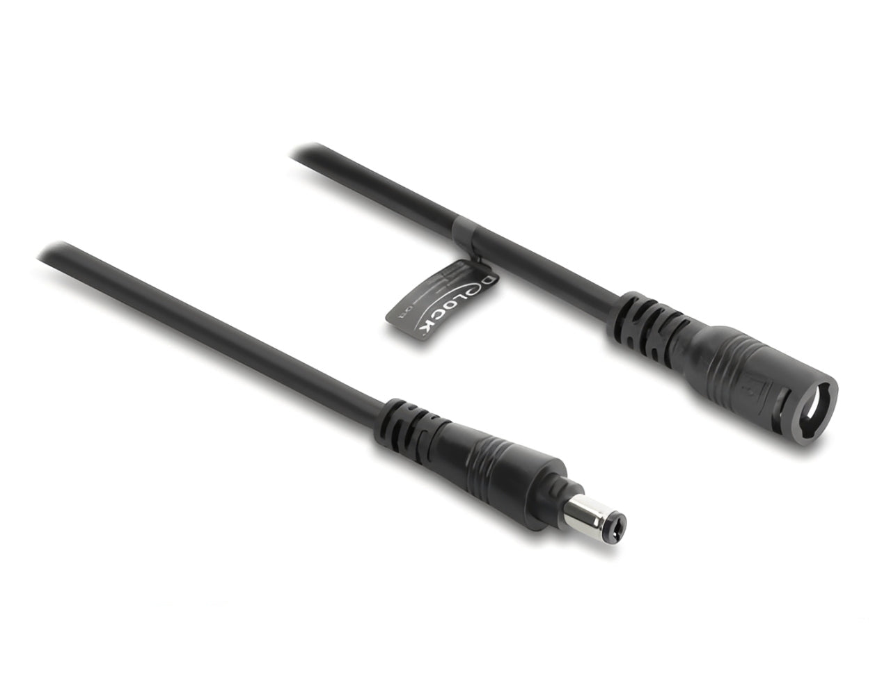 כבל מאריך חשמל DC 5.5x2.1 מבית Delock גרמניה מספק חיבור מתח יציב ובטוח למגוון רחב של מערכות המצריכות הזנת מתח נמוך בסביבות מאתגרות