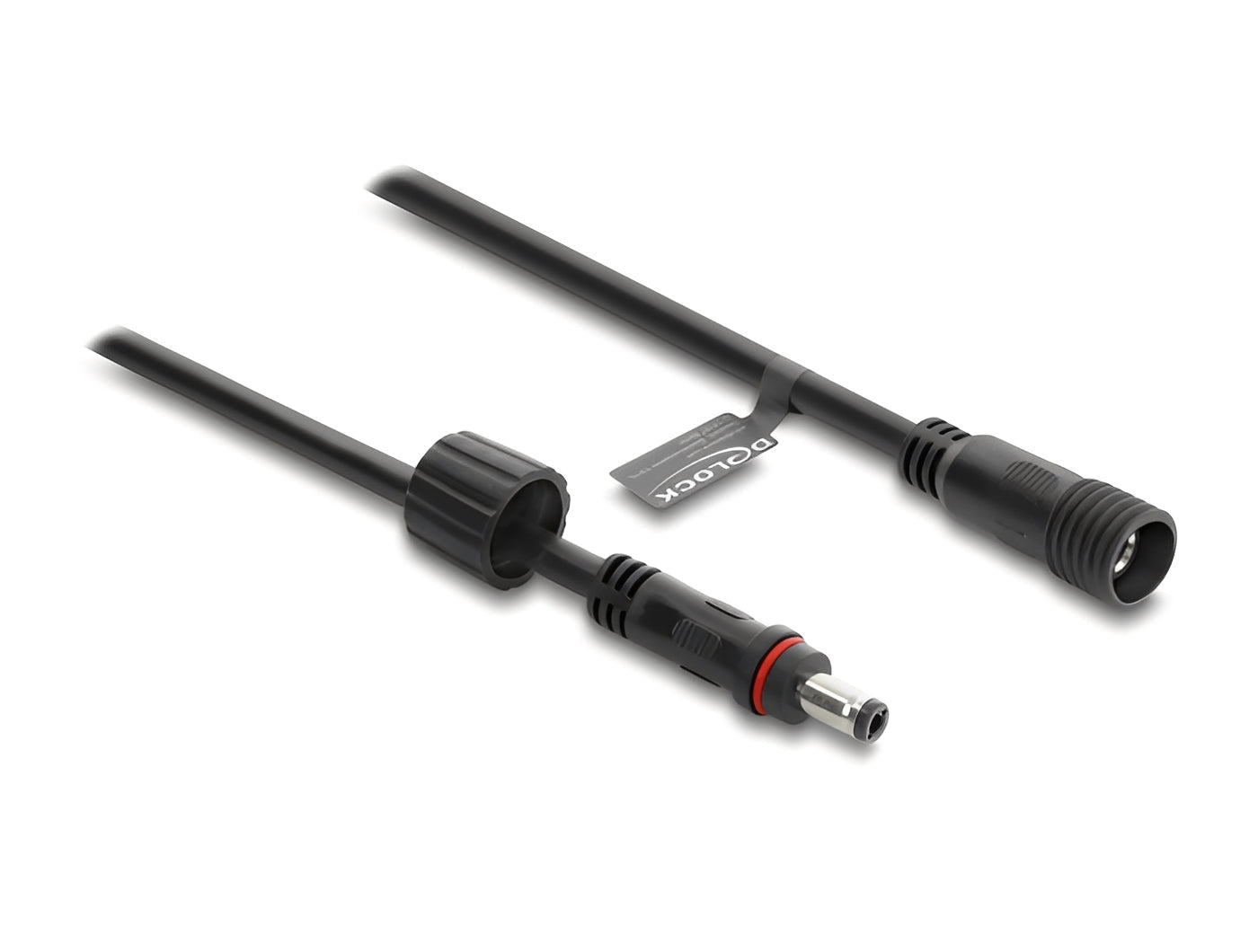 כבל מאריך חשמל DC 5.5x2.5 מבית Delock גרמניה מספק חיבור מתח יציב ובטוח למגוון רחב של מערכות המצריכות הזנת מתח נמוך בסביבות מאתגרות