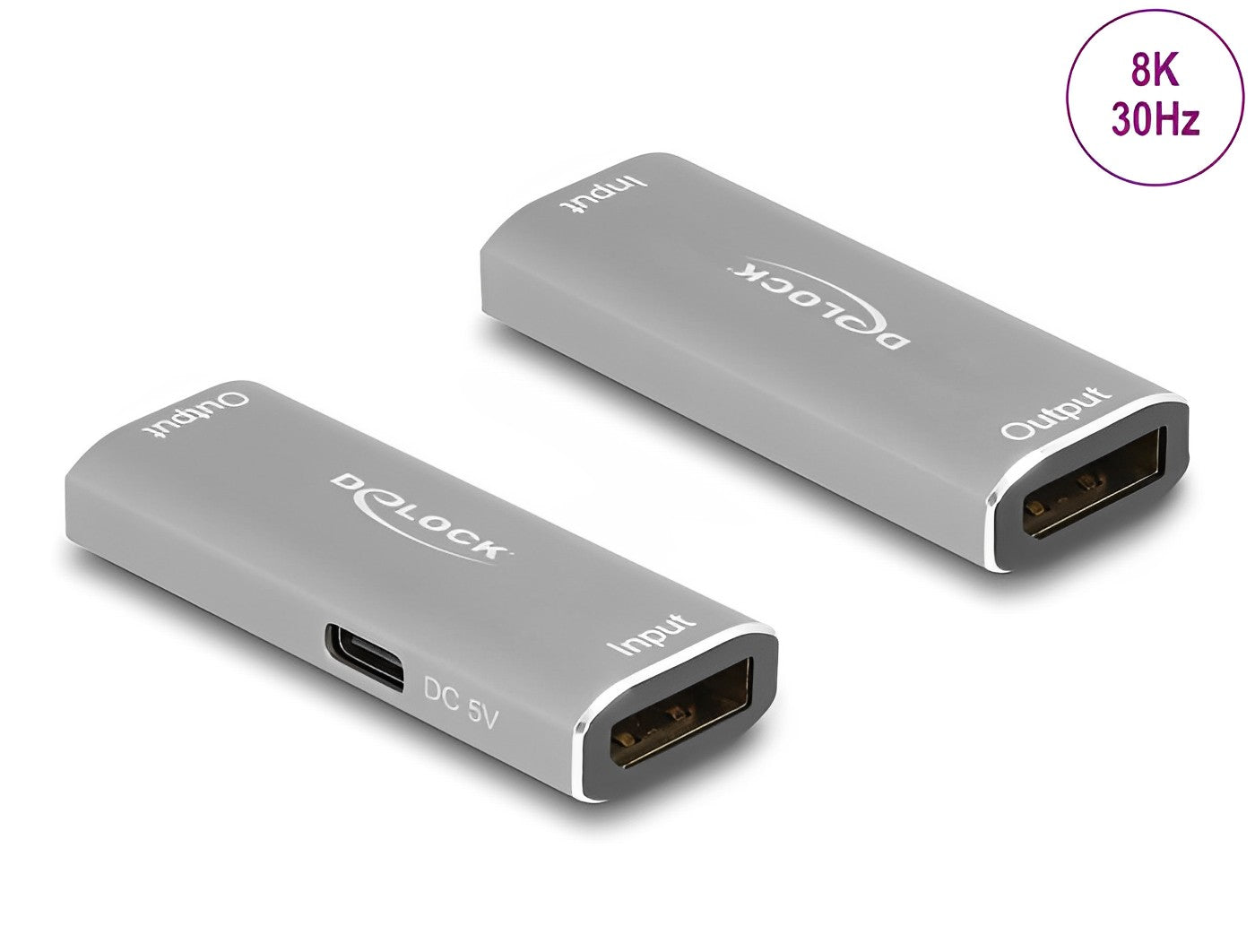 Delock DisplayPort 1.4 Repeater 8K 30 Hz 20 m - delock.israel