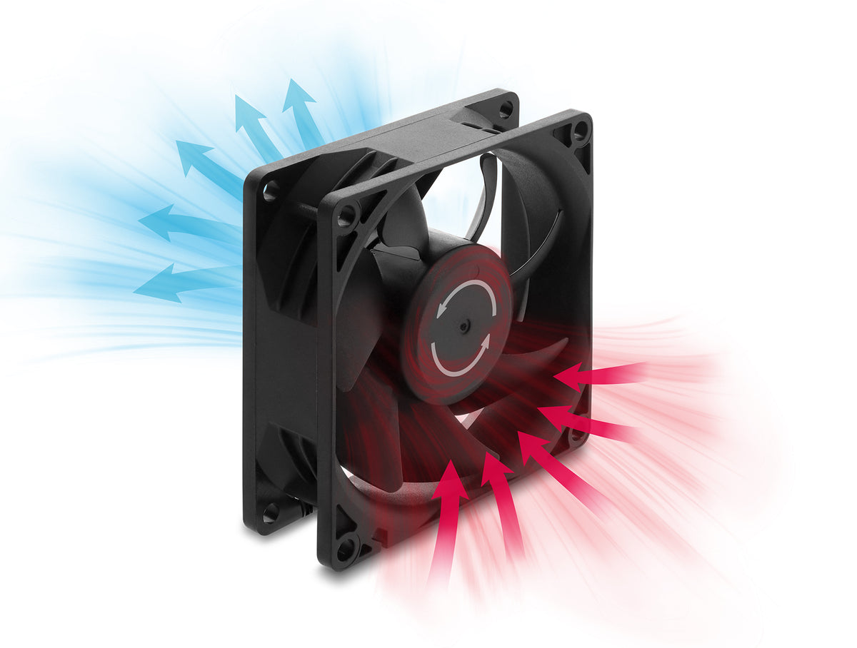 מאוורר קירור 110-220V EC מבית Delock גרמניה