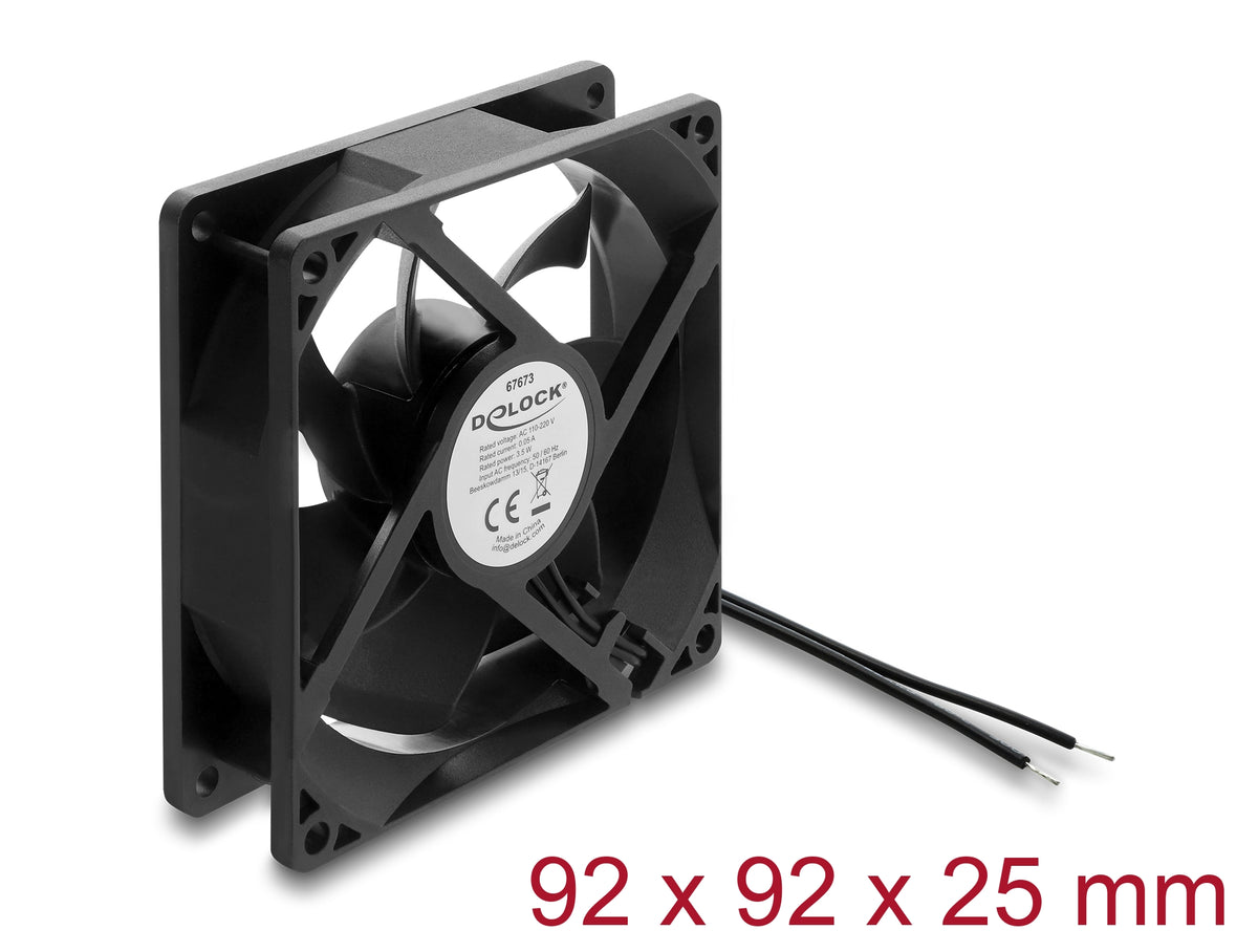 מאוורר קירור 110-220V EC מבית Delock גרמניה